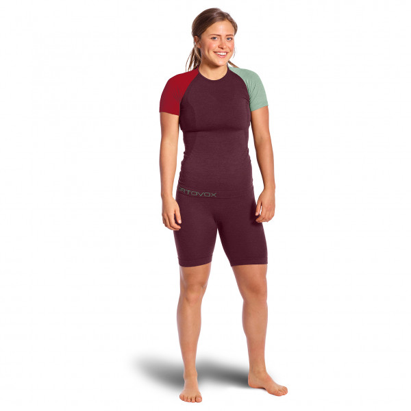 Ortovox - Women's 120 Comp Light Short Sleeve - Merinowollen ondergoed