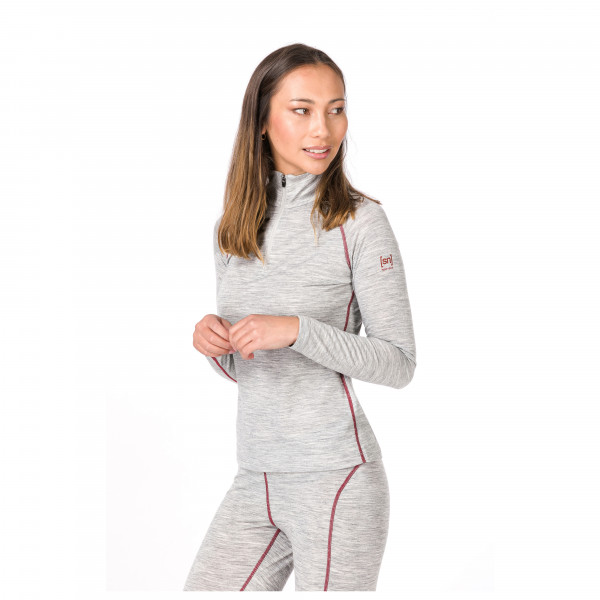 super.natural - Women's Base 1/4 Zip 175 - Underkläder merinoull