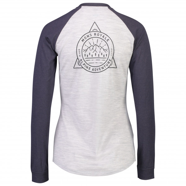 Mons Royale - Women's Icon Raglan L/S - Merinowollen ondergoed