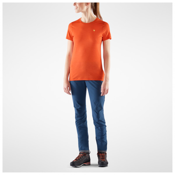 Fjällräven - Women's Bergtagen Thinwool S/S - Underkläder merinoull