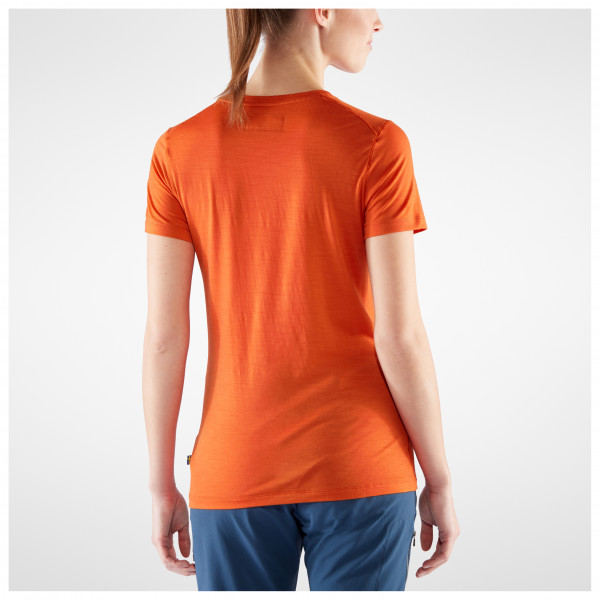 Fjällräven - Women's Bergtagen Thinwool S/S - Underkläder merinoull