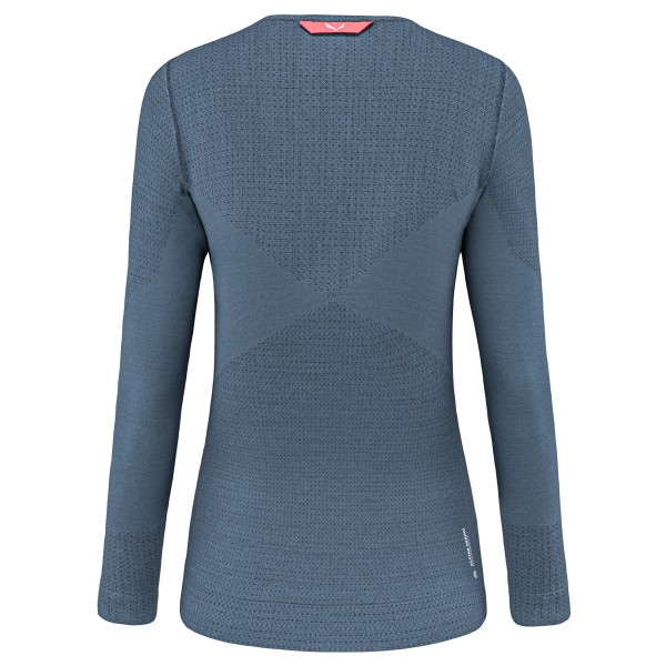 Salewa - Women's Zebru Responsive L/S Tee - Merinowollen ondergoed