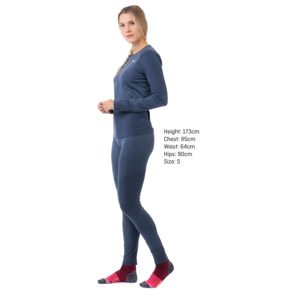 Salewa - Women's Zebru Responsive L/S Tee - Merinowollen ondergoed