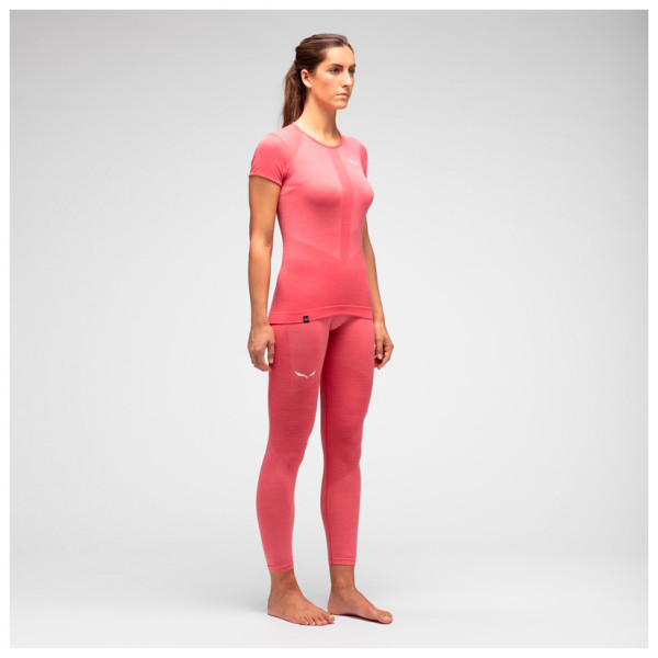 Salewa - Women's Zebru Responsive S/S Tee - Ropa interior merino