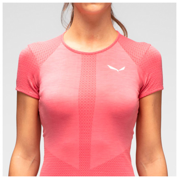 Salewa - Women's Zebru Responsive S/S Tee - Ropa interior merino