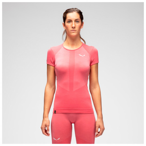 Salewa - Women's Zebru Responsive S/S Tee - Underkläder merinoull