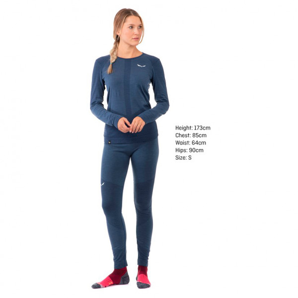 Salewa - Women's Zebru Responsive Tight - Ropa interior merino