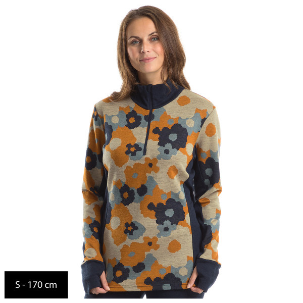 Stoic - Women's Merino240 VemdalenSt. L/S Half Zip - Merino base layer