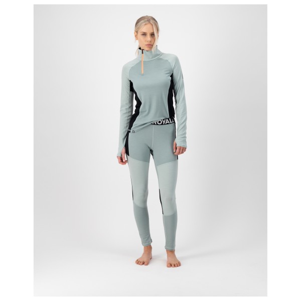 Mons Royale - Women's Olympus Half Zip - Merinowollen ondergoed