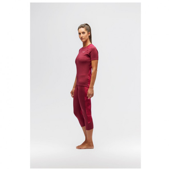 Salewa - Women's Cristallo Warm AMR 3/4 Tight - Merinowollen ondergoed