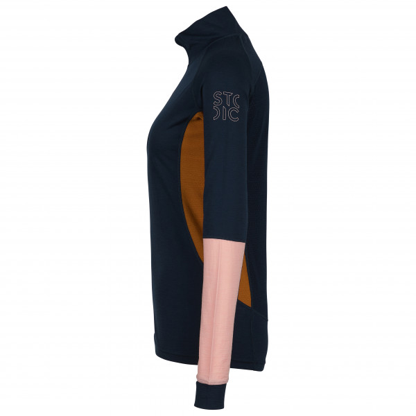 Stoic - Women's MerinoMesh150 BensjonSt. II L/S Half Zip - Ropa interior merino