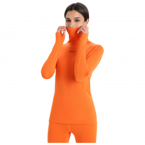 Icebreaker - Women's Merino L/S Roll Neck - Ropa interior merino