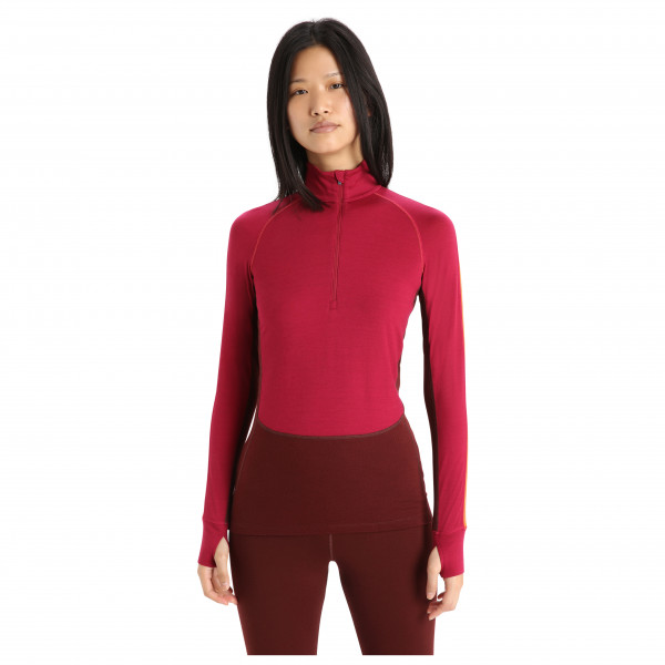 Icebreaker - Women's Zoneknit 260 L/S Half Zip - Merinowollen ondergoed
