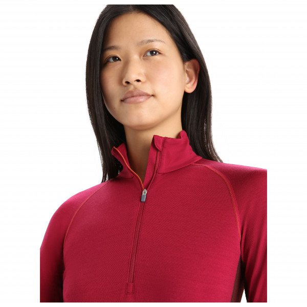 Icebreaker - Women's Zoneknit 260 L/S Half Zip - Merinowollen ondergoed