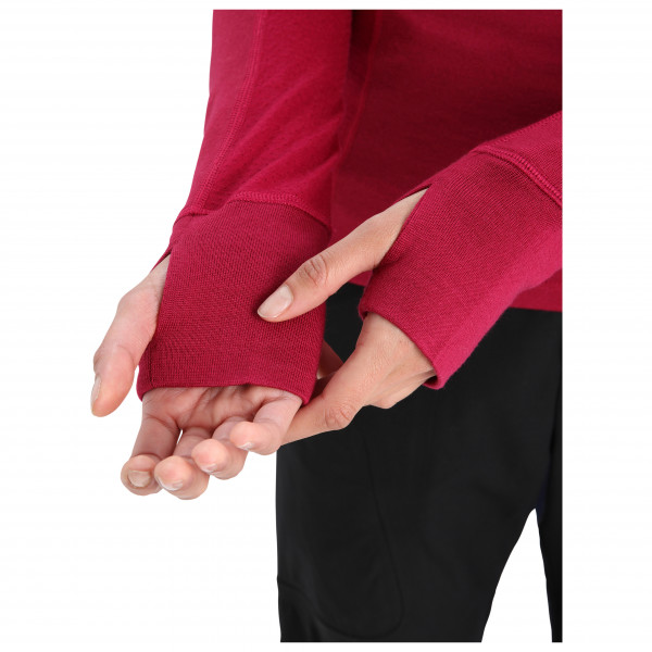 Icebreaker - Women's Zoneknit Insulated L/S Hoodie - Merinowollen ondergoed