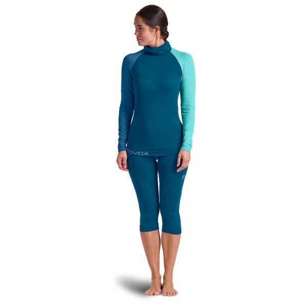 Ortovox - Women's 120 Comp Light Hoody - Merinowollen ondergoed