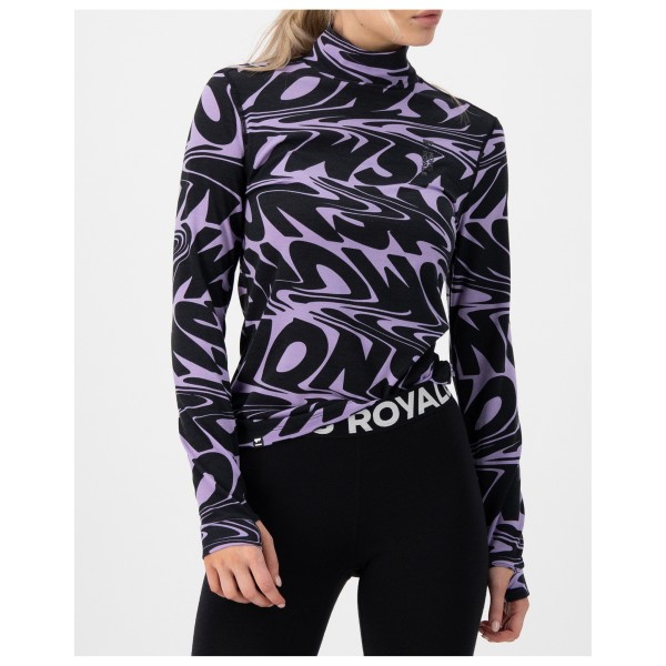 Mons Royale - Women's Cascade Mock Neck L/S - Merinowollen ondergoed