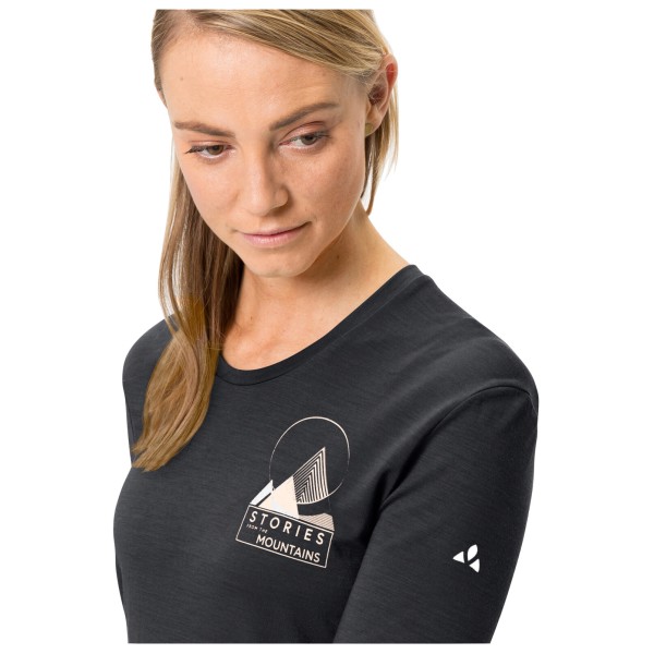 Vaude - Women's Monviso Wool L/S T-Shirt - Merinowollen ondergoed