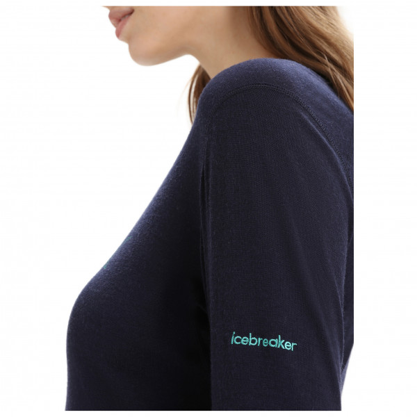 Icebreaker - Women's 200 Oasis L/S Crewe Moon Phase - Merino base layer