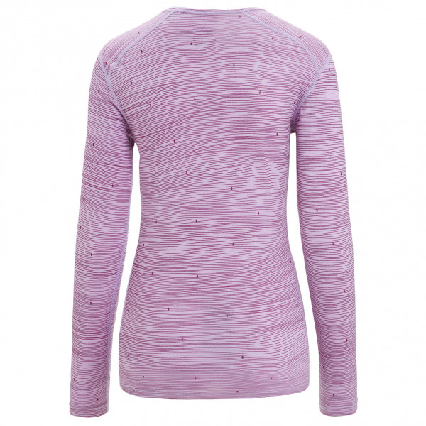Icebreaker - Women's 200 Oasis L/S Crewe Ski Tracks - Merinowollen ondergoed