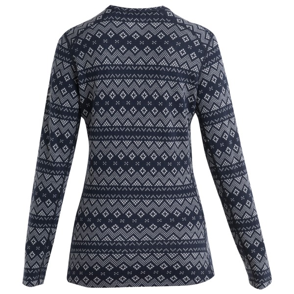 Icebreaker - Women's 260 Vertex L/S Crewe First Snow - Merinowollen ondergoed