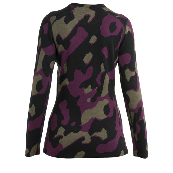 Icebreaker - Women's 260 Vertex L/S Crewe Natural Shades - Merinowollen ondergoed