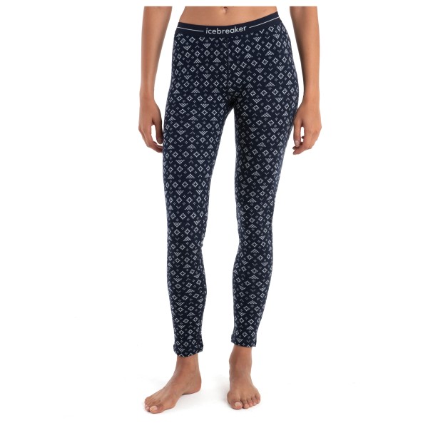 Icebreaker - Women's 260 Vertex Leggings First Snow - Ropa interior merino