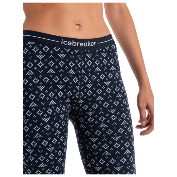 Icebreaker - Women's 260 Vertex Leggings First Snow - Ropa interior merino