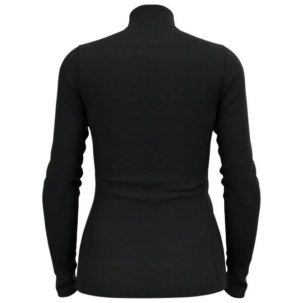 Odlo - Women's BL Top Turtle Neck L/S Half Zip Merino 2 - Merinowollen ondergoed
