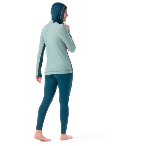 Smartwool - Women's Classic Therm.Merino BL 1/2 Zip Hoodie Box - Ropa interior merino