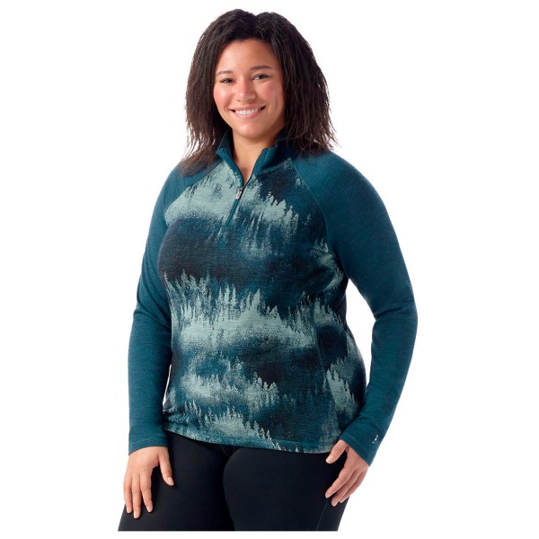 Smartwool - Women's Classic Therm.Merino BL 1/4 Zip Plus Boxed - Merinowollen ondergoed