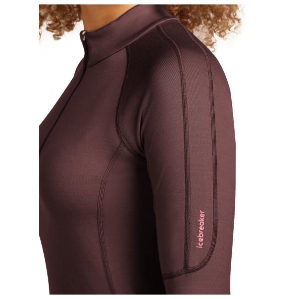 Icebreaker - Women's 300 MerinoFine Polar L/S Half Zip - Merinowollen ondergoed
