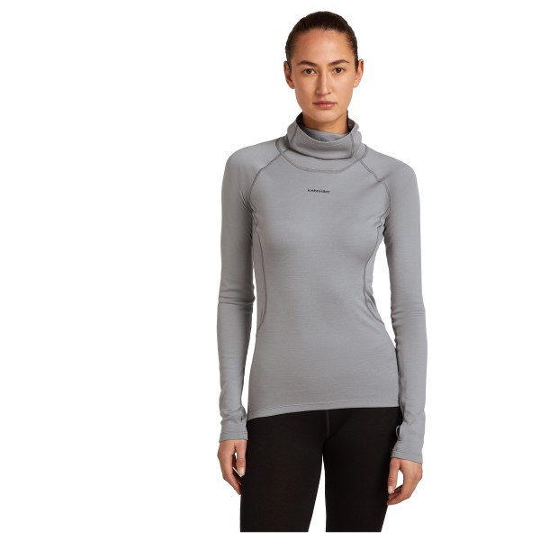 Icebreaker - Women's 300 MerinoFine Polar L/S Roll Neck - Merinowollen ondergoed