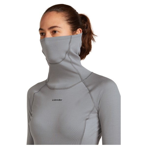 Icebreaker - Women's 300 MerinoFine Polar L/S Roll Neck - Merinowollen ondergoed