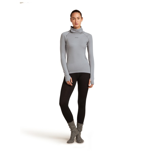 Icebreaker - Women's 300 MerinoFine Polar L/S Roll Neck - Merinowollen ondergoed