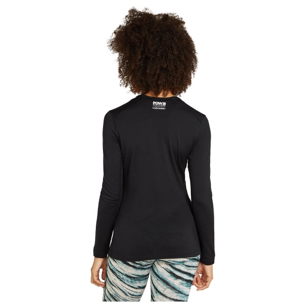 Icebreaker - Women's Merino 200 Oasis L/S Crewe POW - Ropa interior merino
