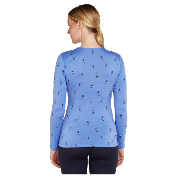 Icebreaker - Women's Merino 200 Oasis L/S Crewe Ski Day - Merinowollen ondergoed