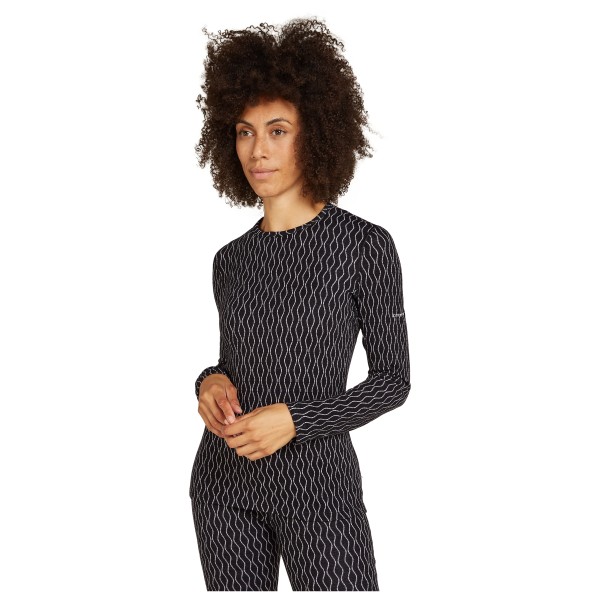 Icebreaker - Women's Merino 260 Vertex L/S Crewe On-Piste - Merinowollen ondergoed