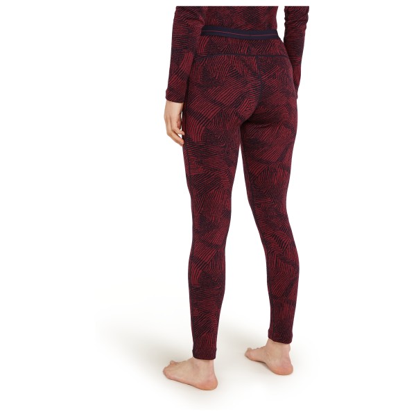 Icebreaker - Women's Merino 260 Vertex Leggings Frozen Forms - Merinowollen ondergoed