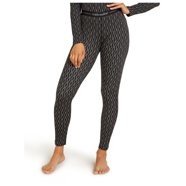 Icebreaker - Women's Merino 260 Vertex Leggings On-Piste - Merinowollen ondergoed