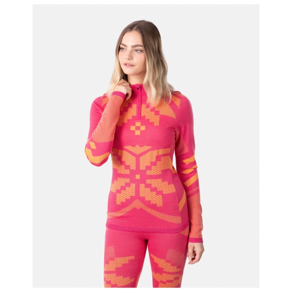 Kari Traa - Women's Faith Half Zip - Merinowollen ondergoed