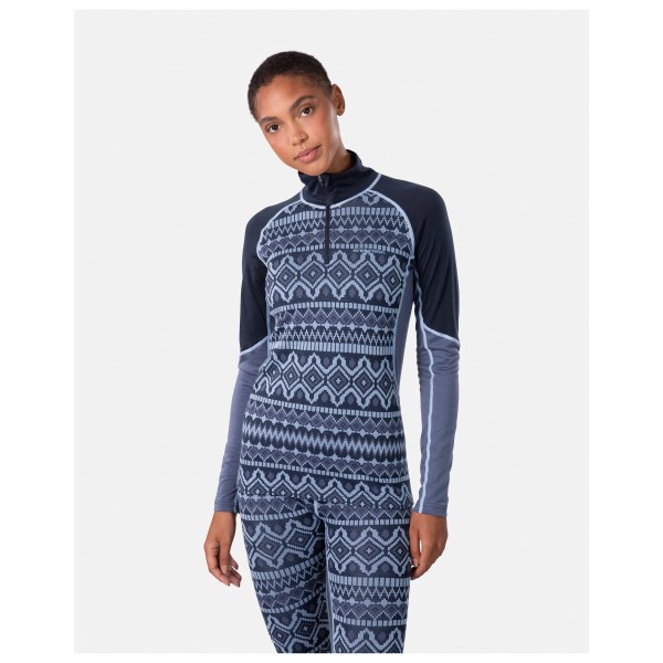 Kari Traa - Women's Malia Half Zip - Merinowollen ondergoed