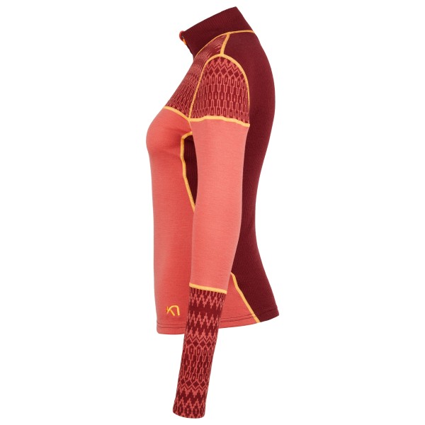 Kari Traa - Women's Sara Half Zip - Merinowollen ondergoed
