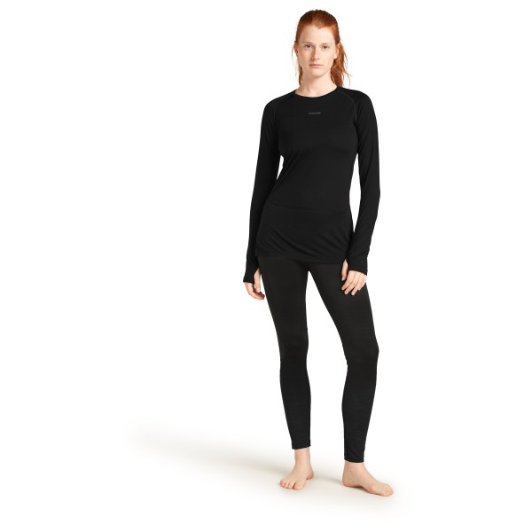 Icebreaker - Women's Merino 125 Zoneknit L/S Crewe - Merinowollen ondergoed