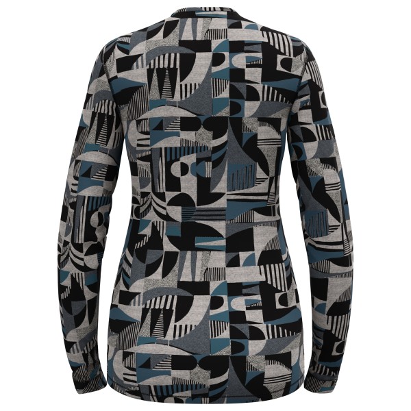 Odlo - Women's BL Top Crew Neck L/S Merino Heritage - Merinowollen ondergoed