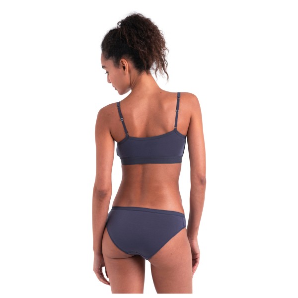 Icebreaker - Women's Merinoino Core Bra Graphite - Merino undertøj