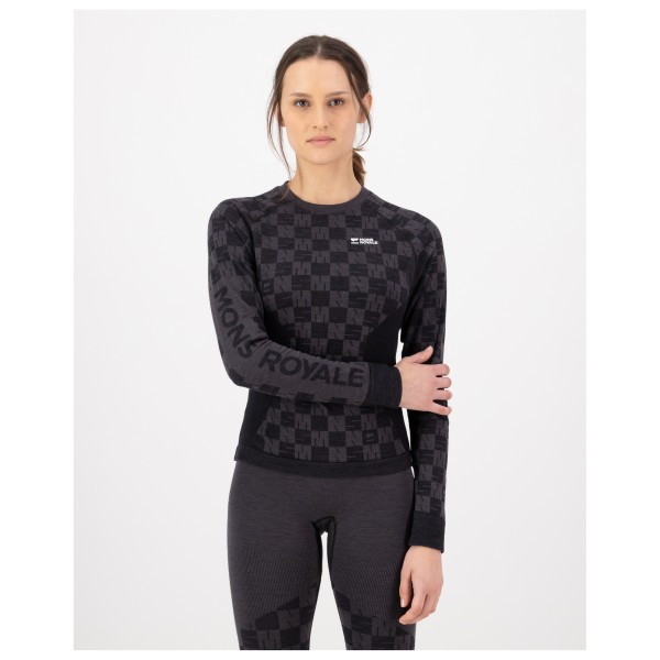 Mons Royale - Women's Ascender Merino Seamless L/S - Merinowollen ondergoed