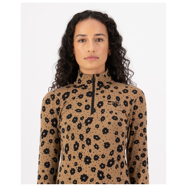 Mons Royale - Women's Cascade Merino Base Layer 1/4 Zip L/S - Merinowollen ondergoed