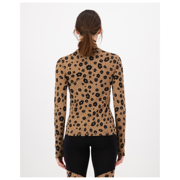 Mons Royale - Women's Cascade Merino Base Layer Mock Neck L/S - Merinowollen ondergoed