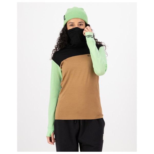 Mons Royale - Women's Yotei Merino High Neck L/S - Merinowollen ondergoed